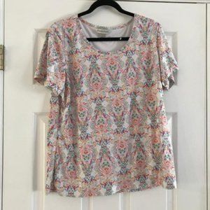 Ladies Christopher & Banks top size Large
